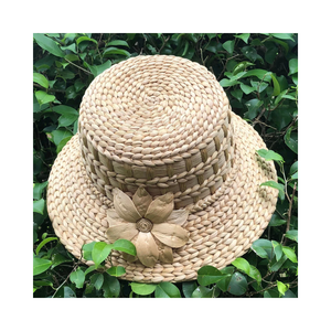 Sombreros de Jacinto de Agua Vietnamita de Vietnam |   Sombrero Artesanal de Mujer de Vietnam - Product Image 1
