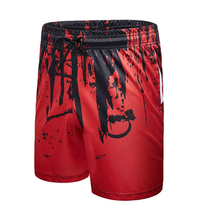 Pantalones cortos deportivos informales de verano para hombre, pantalones de malla de secado rápido para gimnasio y playa, pantalones cortos de entrenamiento antiarrugas para correr, gimnasio, tela de lona - Product Image 4