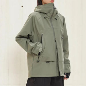 Men's Outdoor Water-Repellent <b>Windbreaker</b> Jacket Full Zipper Hooded Hiking Trekking Jacket Lightweight Shell Fabric Outdoor Gear - Product Image 6