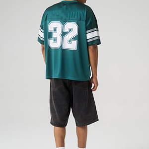 Étiquette personnalisée de bonne qualité nouvellement arrivée coupe ample style rétro meilleur design uniforme de football américain maillot de football américain - Product Image 2