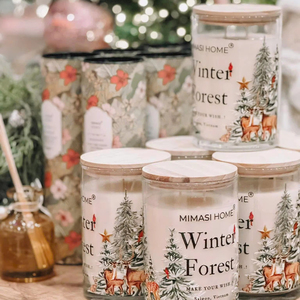 Wholesale 10oz Luxury Glass <b>Jar</b> <b>Candle</b> for Christmas Custom Private Logo Best Price - Product Image 1