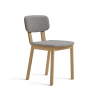 Ensemble de table à manger de luxe Kin, 4 pièces, bois d'acajou de haute qualité, couleur naturelle, pour appartement, meubles de maison
