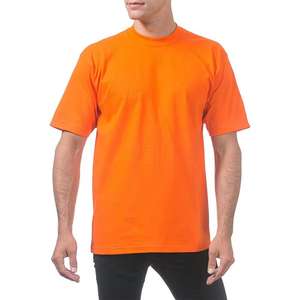 Meilleures ventes T-shirt décontracté à manches courtes pour hommes 100% coton Séchage rapide Respirant O-Neck Design 200 Grammes Motif solide pour adultes - Product Image 4