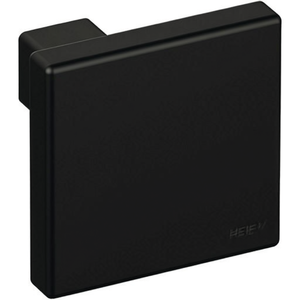 HEWI 547.32B2 Deep Black Matt Plastic Furniture Knob 90 Deep Black Matt Cabinet Organizer - Product Image 3