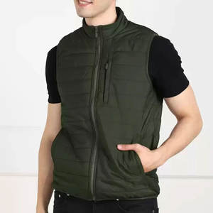 Chaleco Acolchado de Alta Densidad para Invierno, Cuello Alto, Servicio OEM, Nuevo, Impermeable, Cortavientos, Transpirable, con Capucha, Personalizable - Product Image 2