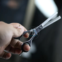 Pince légère en acier inoxydable réutilisable A + Grade Ciseaux d'extension de cheveux de qualité pour outils de coupe de cheveux