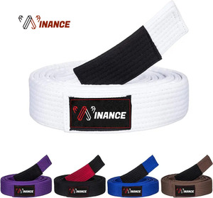 WINANCE vente en gros Arts martiaux Jiu Jitsu ceinture BJJ ceintures brésiliennes pour adultes A1 A2 A3 A4 - Product Image 2