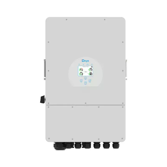 For Hybrid Solar DC/AC Inverter 8kW 10kW 12kW Single Triple Output IP65 97.6% Efficiency 550V Natural Cooling 220V/230V/400V