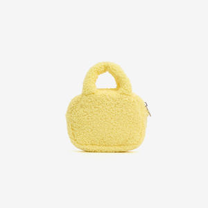 Lambswool Fashion Mini Handbag with Zipper Closure-Durable Lightweight & Foldable Portable <b>Bag</b> for Daily Use - Product Image 2