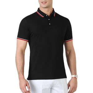 Vente en gros de polos 100% coton pour hommes polo de golf uni t-shirt vierge - Product Image 1