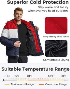 Chaqueta Bomber de Lona con Cuello Alto, Personalizable con Logotipo y Estilo, Ropa de Invierno de Alta Calidad, Moda Urbana, Tallas Grandes, Venta al Por Mayor - Product Image 4