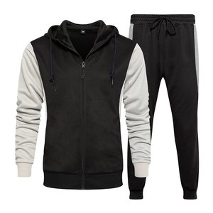 Ensemble de survêtement de sport unisexe de luxe en coton, grandes tailles, pour hommes, fabriqué au Pakistan - Product Image 1