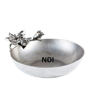 Catering para el hogar usado grabado a mano decorativo martillado diseño gran capacidad almacenamiento de frutas servir cuenco de Metal de latón - Product Image 4