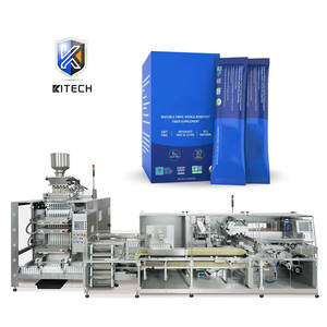 Ce Multi-Lane Powder Sachet Carton Box Packing Machine for Vitamins Electrolytes <strong>Collagen</strong> - Product Image 1