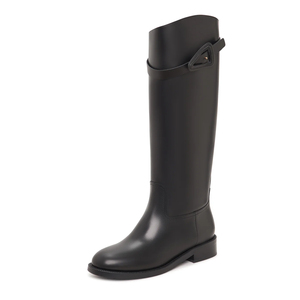 Nouvelle arrivée Bottes d'équitation en cuir de haute qualité Tailles et couleurs personnalisées Equipement de protection Bottes d'équitation en cuir - Product Image 4