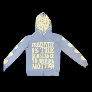 Service de conception de vêtements pour hommes Sweat-shirt zippé intégral sur le visage Sweats à capuche pour hommes Logo personnalisé Vêtements de golf Sweat à capuche zippé pour hommes - Product Image 4