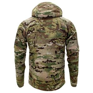 Veste légère pour hommes personnalisée imperméable et respirante veste de pluie de pêche de camouflage uniforme tactique extérieur Camouflage - Product Image 4