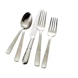 Design personnalisé et ensembles de couverts polis miroir fabriqués en ensemble de fourchettes en acier pour vaisselle ustensiles pour la vente à l'exportation - Product Image 6