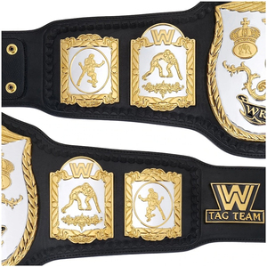 เข็มขัดหนังแชมป์มวยปล้ำสำหรับผู้ใหญ่ unisex, เข็มขัดทองเหลืองธงต่ำสุดที่กำหนดเอง - Product Image 6