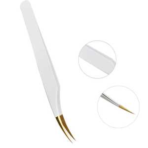 RMI pince à épiler professionnelle en acier inoxydable pince à épiler fibre cils pointue pour Volume pince à épiler modèle RMI_AS_ELT_071 - Product Image 5