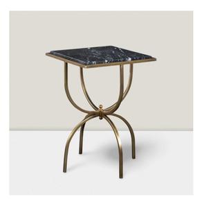 Mesa auxiliar brillante de Metal hecha a mano personalizable de alta calidad, mesa de centro de diseño único para muebles de sala de estar - Product Image 1