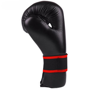 Gants de boxe d'entraînement en cuir uni personnalisés meilleurs gants de boxe professionnels propres fabricant gants à main ouverte - Product Image 3