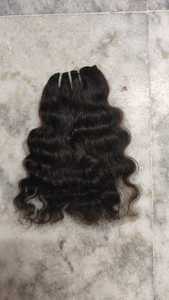 Extensiones de Cabello Ondulado Virgen Remy de Lujo Indio de un Solo Donante, Sin Procesar, con Cutícula Alineada, en Paquetes de 24, 26, 28 y 30 Pulgadas, Proveedor de Tejido - Product Image 6