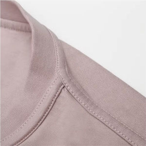 Camiseta extragrande de peso pesado para hombre de alta calidad Camiseta de poliéster/algodón en blanco con estampado personalizado - Product Image 4