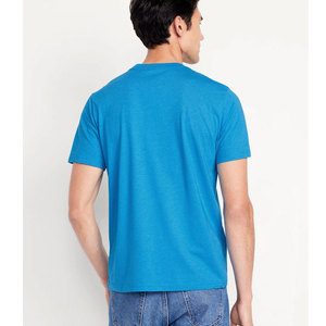 Chemises de gymnastique d'entraînement de haute qualité évacuation de l'humidité Performance athlétique T-Shirts pour hommes en cours d'exécution Active Top T-shirt - Product Image 3