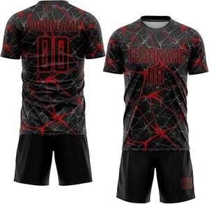 Conjunto de camiseta de entrenamiento de fútbol transpirable de secado rápido de la mejor calidad, uniforme de pelota para jóvenes y niños - Product Image 3