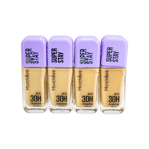 12 pzs - Mocoallure Base de Maquillaje Líquida de Alta Cobertura 30H - Corrector y Base HD - Acabado Mate Hidratante 30ml. - Product Image 4