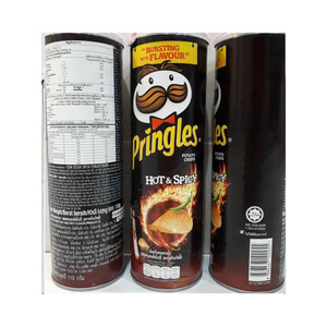 Papas Fritas Pringle al por Mayor, 110g, Aperitivo Crujiente Enlatado, Snack Exótico - Product Image 5