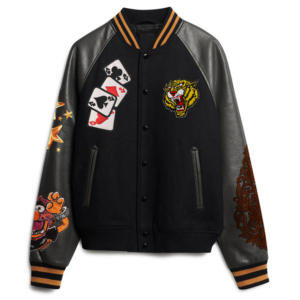 Chaqueta con capucha Letterman de calidad Premium para hombre, superventas de 2025, cómoda, de secado rápido, elegante, ajuste frontal de invierno de alta calidad - Product Image 5