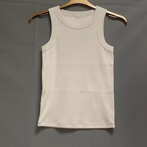 Venta al por mayor camiseta de las mujeres en blanco enrollado puño músculo camiseta vestido de las mujeres camisetas de verano. - Product Image 3