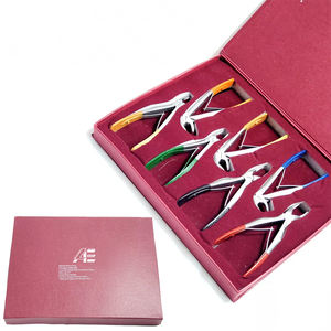 Pinzas dentales de extracción extra PEDO 7, pulido de espejo de acero inoxidable japonés/acabado opaco, limpieza quirúrgica Manual, dientes de relleno - Product Image 1