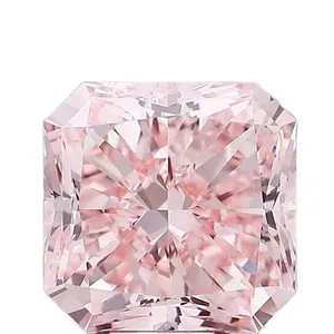 1 Karat Kissen form Pink Coloured Lab Grown Diamond IGI-zertifizierter polierter Diamant für die Verwendung von Schmuck direkt vom Hersteller