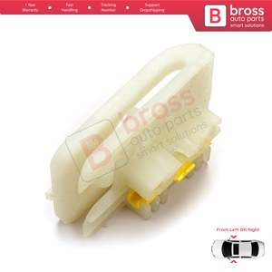 BWR1171 Window Regulator Repair <b>Clips</b> 1 Front Left or Right for Focus MK3 Astra J Golf MK7 5G 4/5 Door - Product Image 6