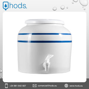 Proveedor y exportador de dispensador de agua de botella de cerámica de porcelana blanca independiente de excelente calidad para uso doméstico - Product Image 3