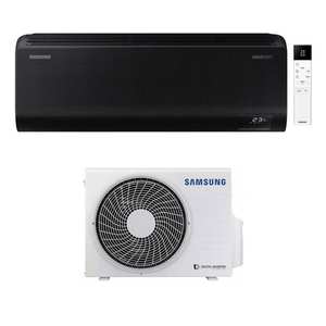 Climatiseur Inverter Wi-Fi WindFree Noir 9000 BTU pour Samsung F-AR09BLK A+++ R32 Haute Efficacité Split AC - Product Image 1