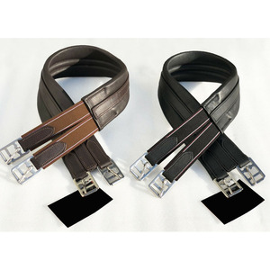 Sangle de polo en cuir de qualité supérieure, équitation, réglable, durable, légère, confortable, ajustable, personnalisable, équestre, terrain - Product Image 6