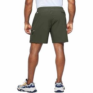 กางเกงขาสั้นผ้าฝ้ายซักสำหรับผู้ชายชุดเดรสกีฬา pakistan พิมพ์ลายซีดลำลองตามสั่ง - Product Image 4