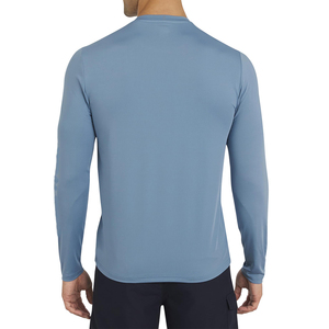 Trendy for men Outdoor Wear Rash Guard T-shirts Long Sleeve New <b>Product</b> Crew Neck Slim-fit Rash Guard For Men's custom OEM - Product Image 2