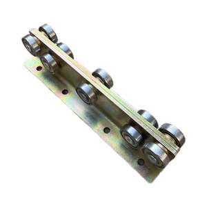 Accessoires de <span class=keywords><strong>rail</strong></span> coulissant Songyin Kunshen <span class=keywords><strong>pour</strong></span> hôtel moderne, en acier inoxydable 1,5 mm, poutre parallèle W44 W65, <span class=keywords><strong>chariot</strong></span> à roulettes - Product Image 4