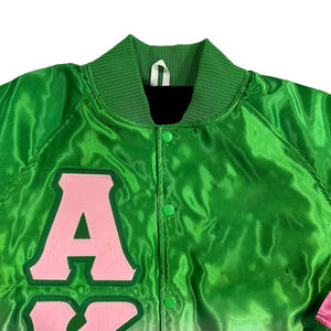 Custom AKA Sorority Fraternity Wind Proof Varsity Jackets With Custom Colours & Logos Letterman Warm Varsity Jacket For Unisex - Product Image 3