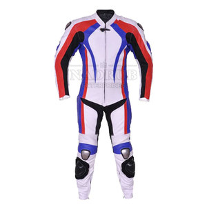 Costume de moto personnalisé en cuir Original 100% du service OEM vêtements d'entraînement combinaison de course de moto - Product Image 1