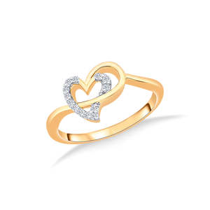 แหวนเพชรทองคำคำว่า Tangled in Love - Product Image 2