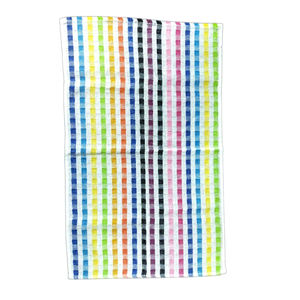 Toalla de té de sarga de algodón 100% personalizada, técnica de tejido de secado rápido con patrón a cuadros impreso digitalmente para uso en la cocina - Product Image 3