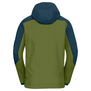 3-Layer Slim Fit <b>Soft</b> <b>Shell</b> <b>Jacket</b> for Men Winter <b>Hooded</b> Outdoor Waterproof Breathable Eco-Friendly Fully Taped Seams Hypershell - Product Image 3