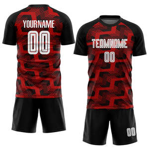 Uniforme de fútbol Premium al por mayor, diseños transpirables auténticos con control de humedad y costuras fuertes para academias, escuelas y clubes - Product Image 4