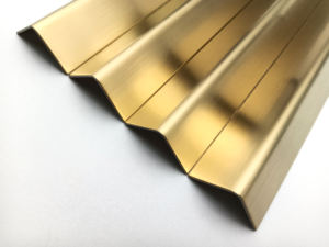 Pavimenti interni L sezione piastrelle in ceramica angolare rivestimento flettente bordo lucido finitura per dispositivi di protezione - Product Image 2